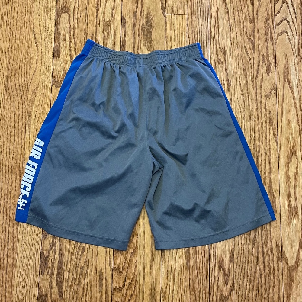 Russell brand Air Force Falcons athletic shorts, size Large 10/12.